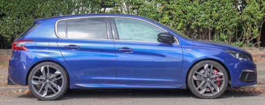 Peugeot 308 GTI - profile view