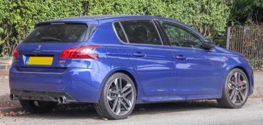 Peugeot 308 GTI - rear view