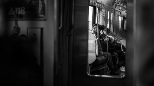 Thoughts Tokyo, black and white street photography