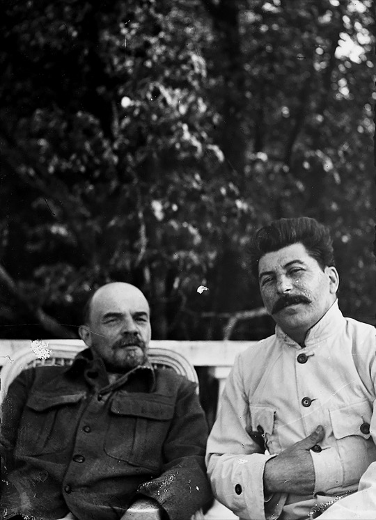 Stalin i Lenin w 1922 roku